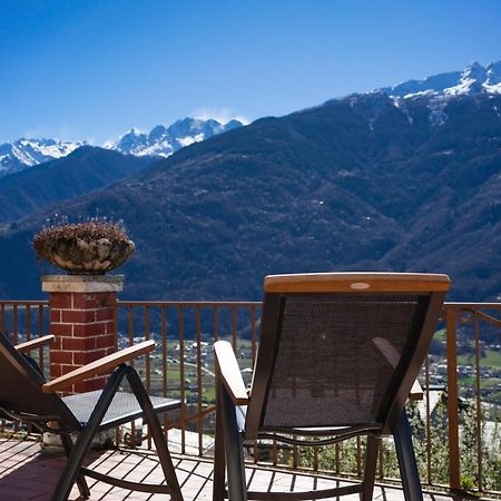 Panoramic Apartment Italian Alps Valtellina Near Sondrio, Tirano Poggiridenti Dış mekan fotoğraf