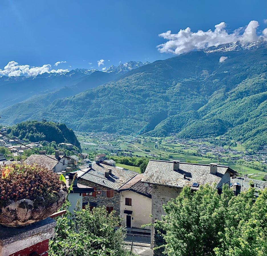 Panoramic Apartment Italian Alps Valtellina Near Sondrio, Tirano Poggiridenti Dış mekan fotoğraf