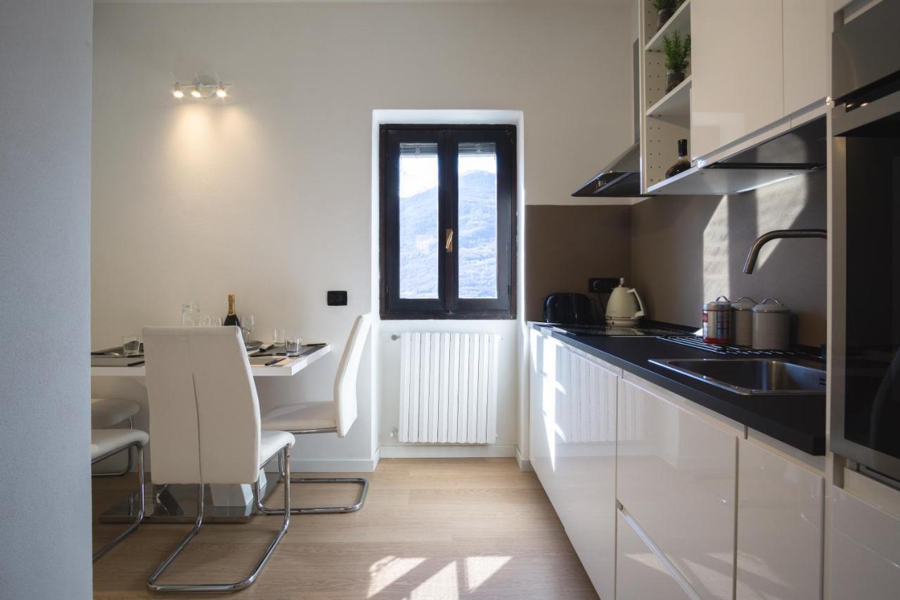 Panoramic Apartment Italian Alps Valtellina Near Sondrio, Tirano Poggiridenti Dış mekan fotoğraf
